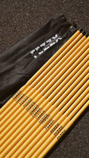 Fezz X safety stair rods kit with carry bag