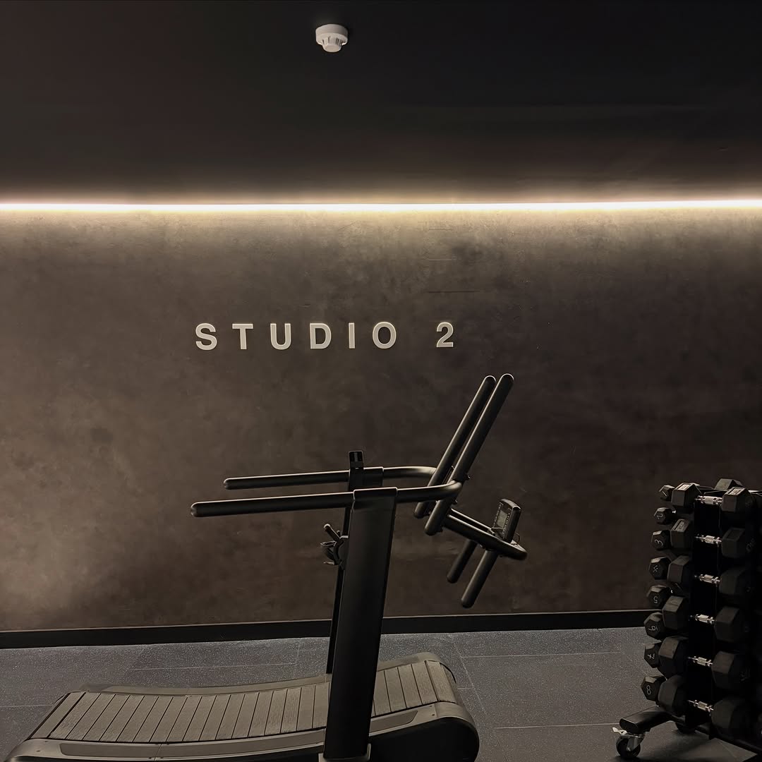 Studio feature wall